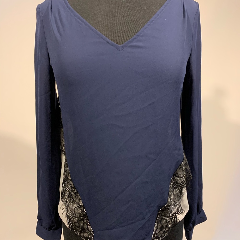 Long Sleeve Dress Lace Blouse